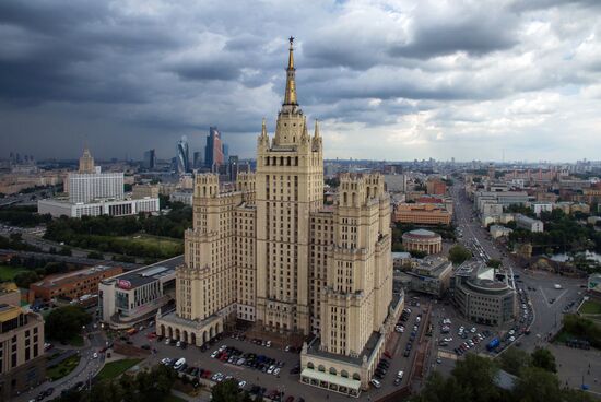 Bird's-eye views of Moscow