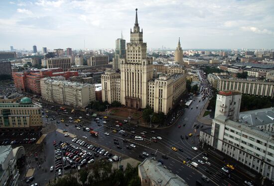 Bird's-eye views of Moscow