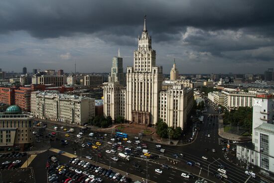 Bird's-eye views of Moscow