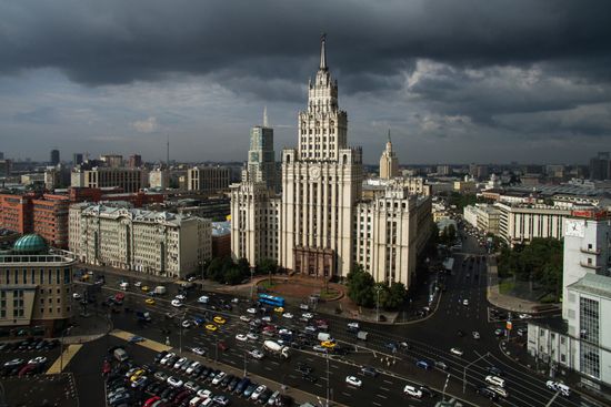 Bird's-eye views of Moscow