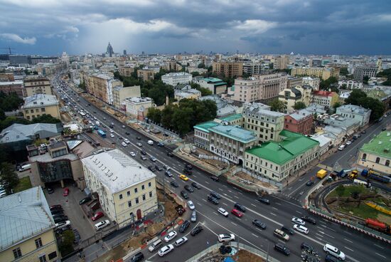 Bird's-eye views of Moscow
