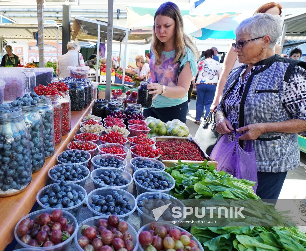 Kaliningrad market