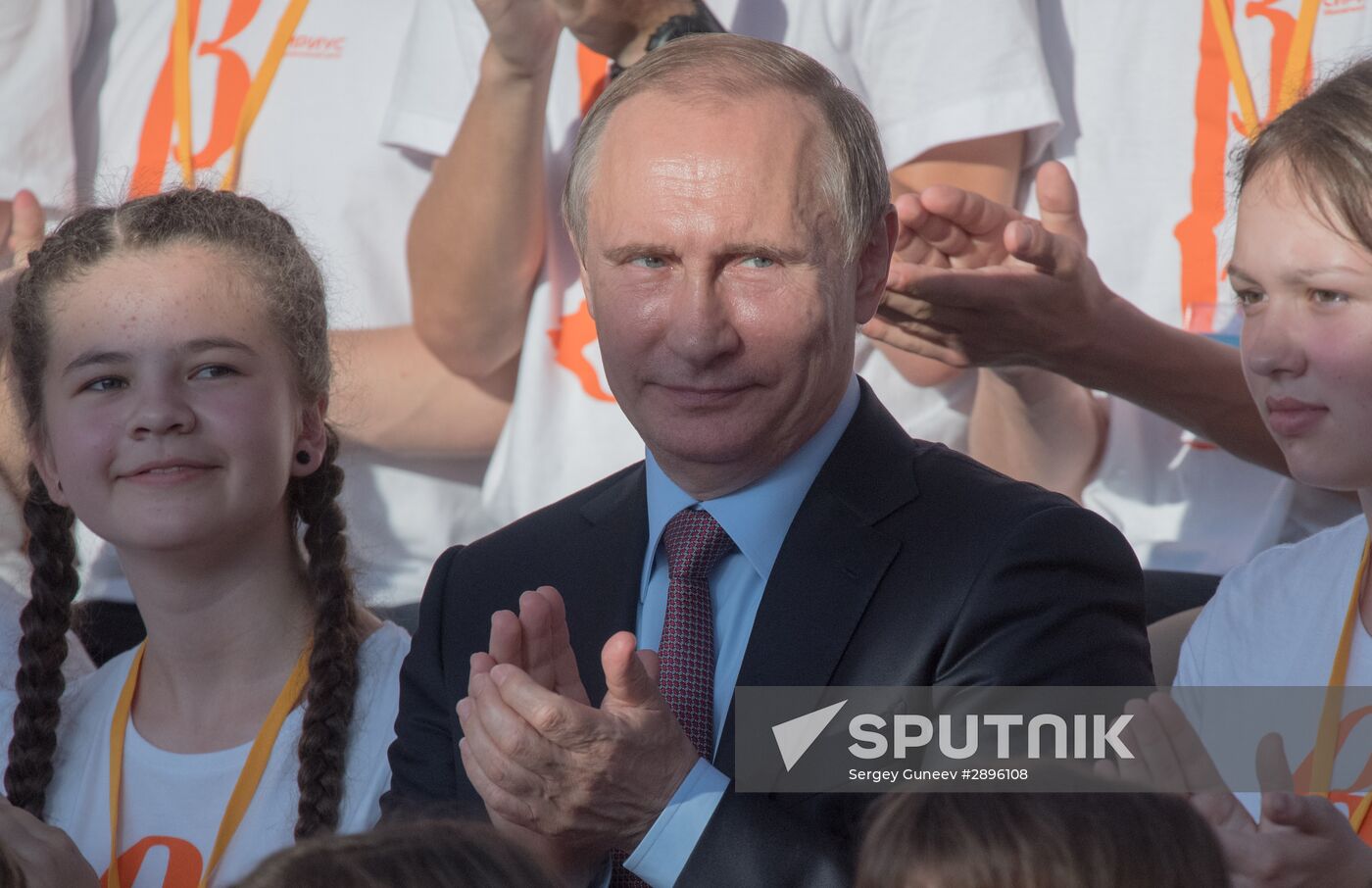 President Vladimir Putin visits Sirius educational center in Sochi
