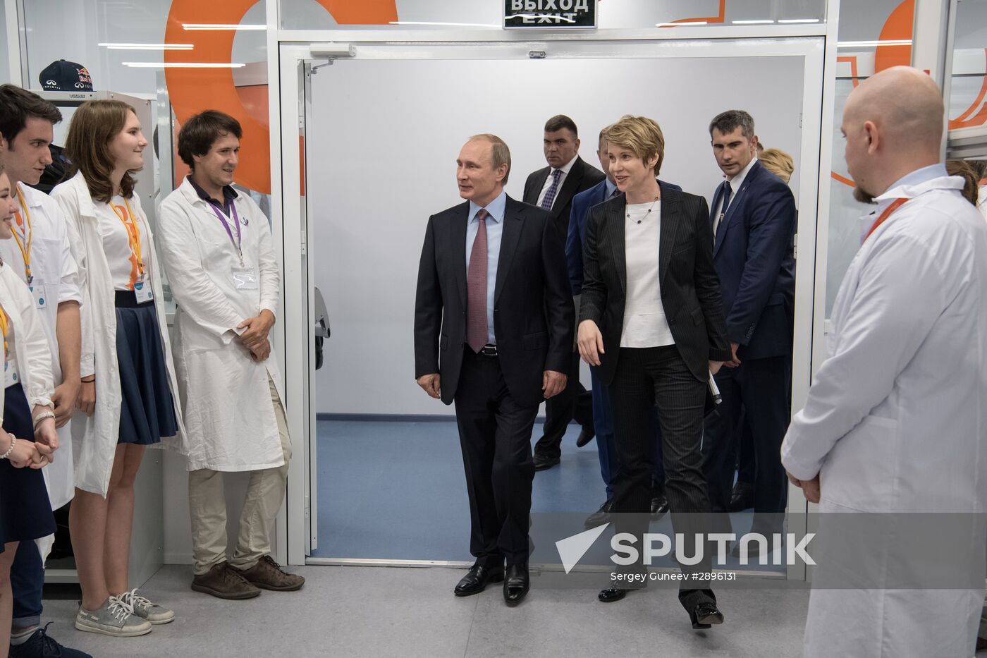 President Vladimir Putin visits Sirius educational center in Sochi