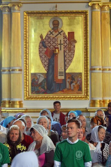 Patriarch Kirill of Moscow and All Russia visits Tatarstan. Day Two