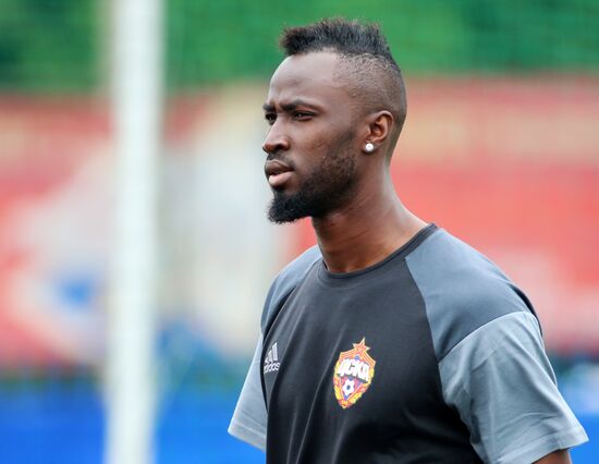 Football. FC CSKA holds training session