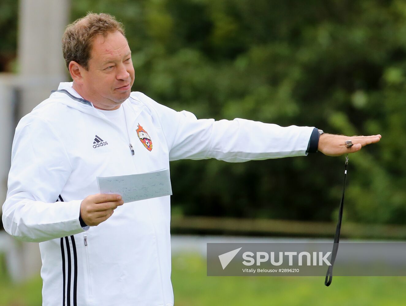 FC CSKA holds training session