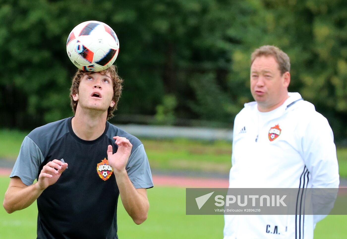 FC CSKA holds training session