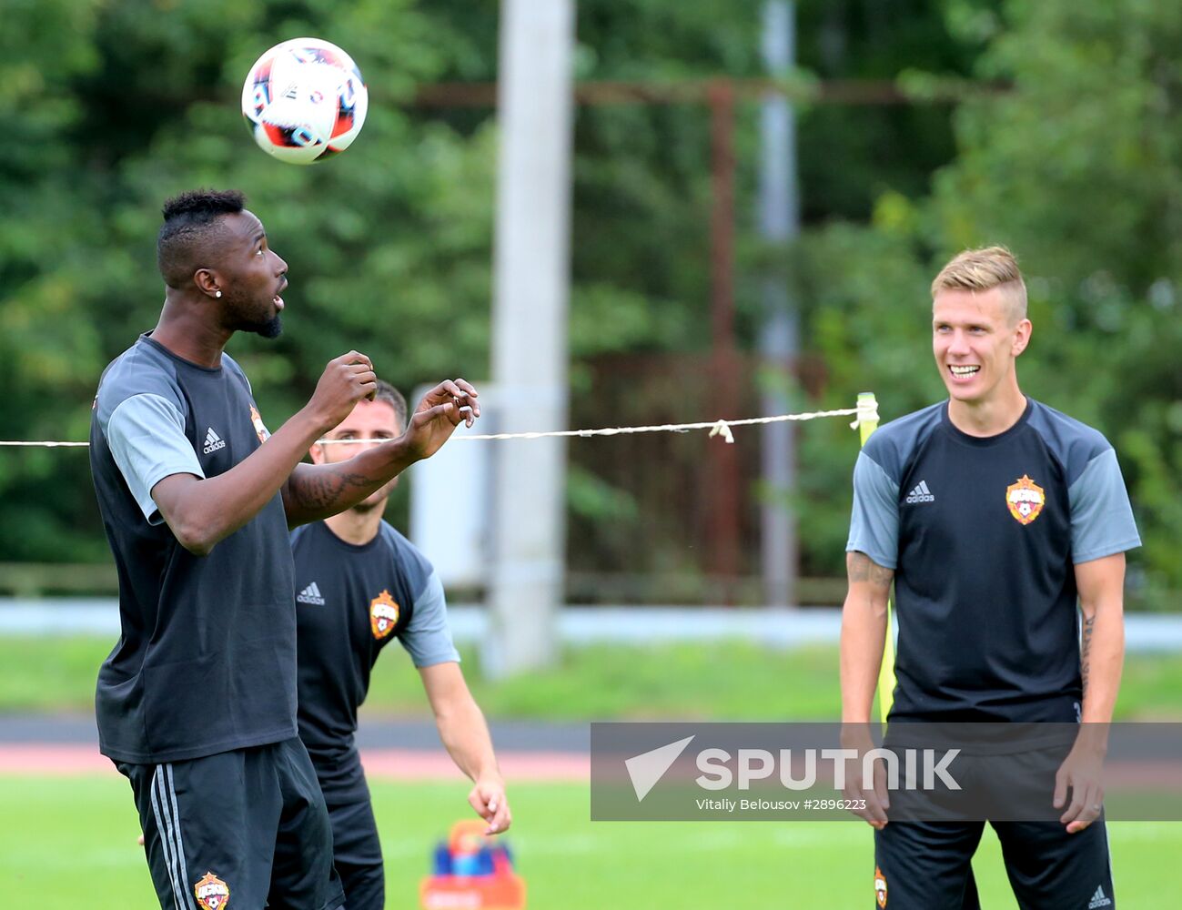 FC CSKA holds training session