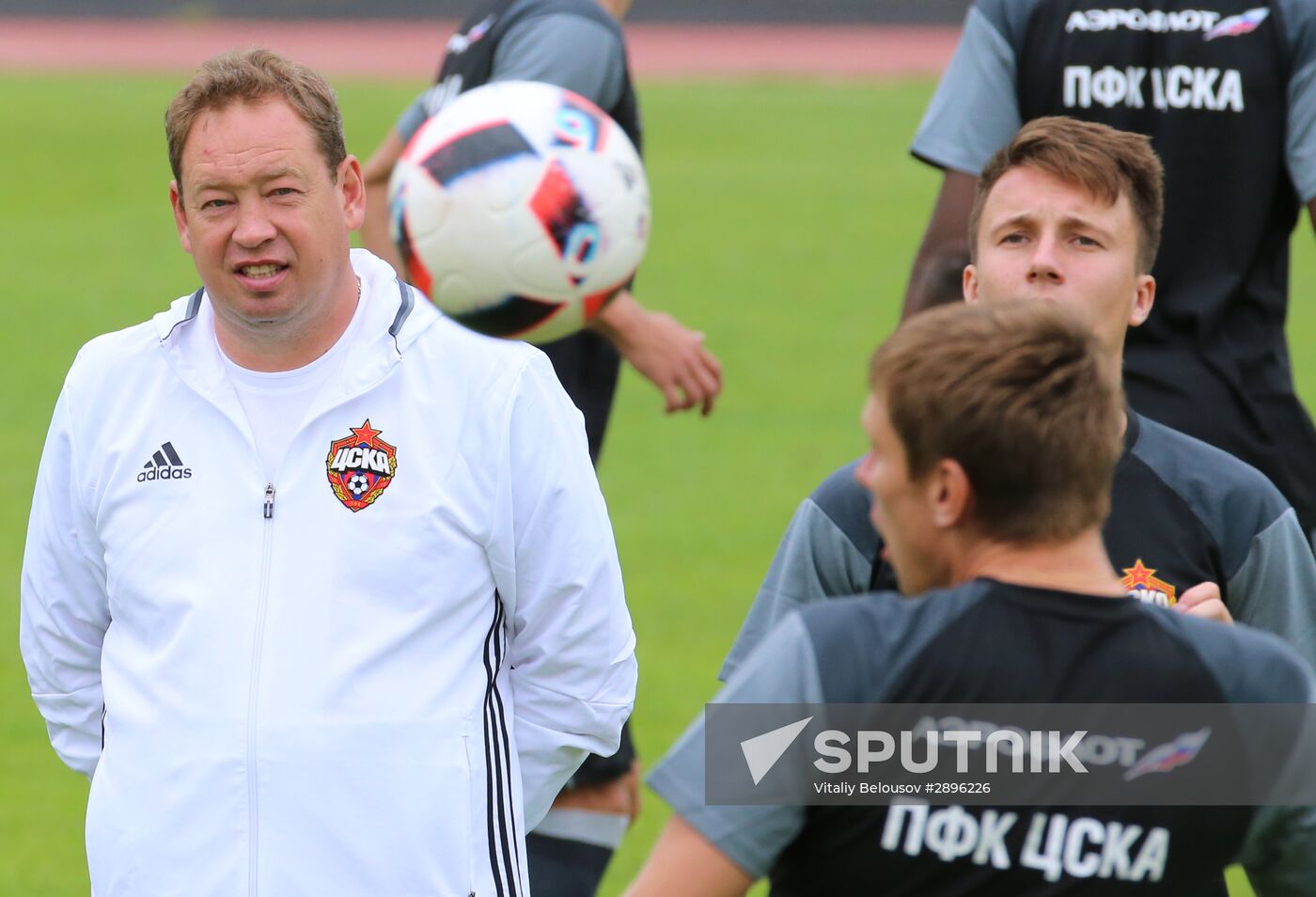 FC CSKA holds training session