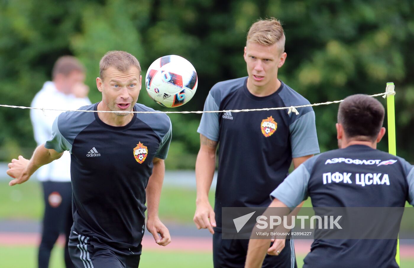 FC CSKA holds training session