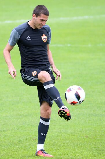 Football. FC CSKA holds training session