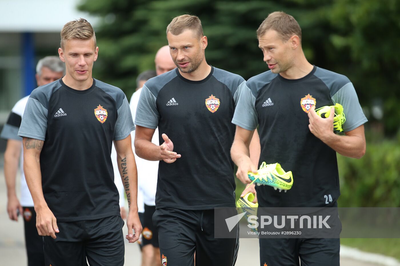 FC CSKA holds training session