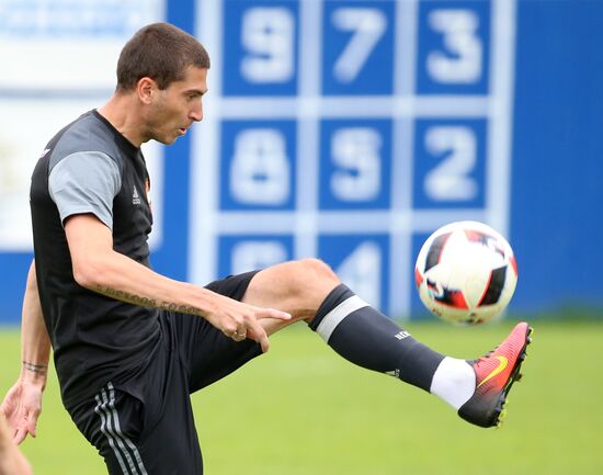 Football. FC CSKA holds training session