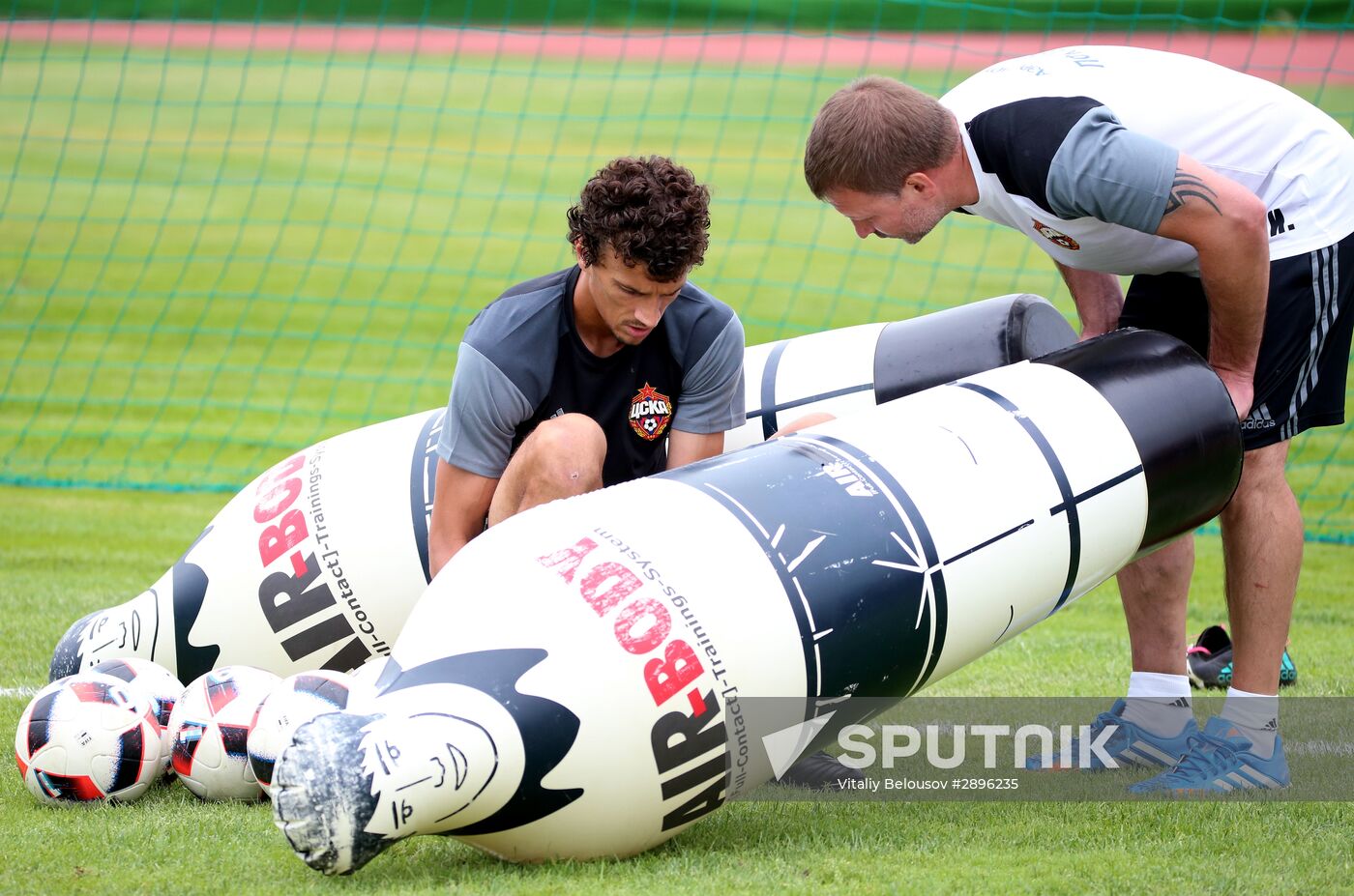 FC CSKA holds training session