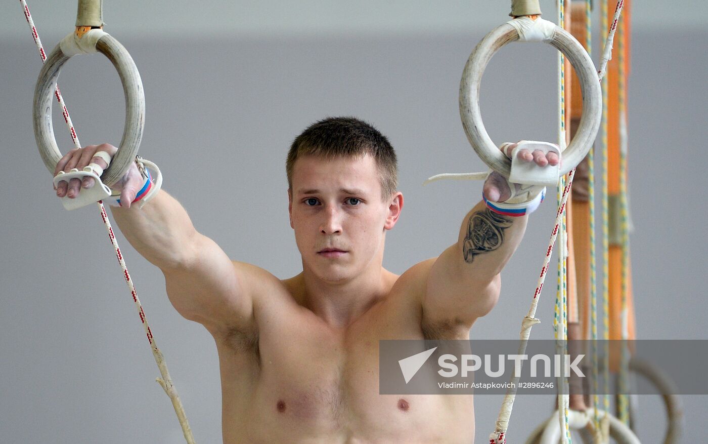 Artistic gymnastics. Russian national teams prepare for Olympics