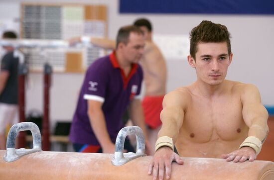 Artistic gymnastics. Russian national teams prepare for Olympics