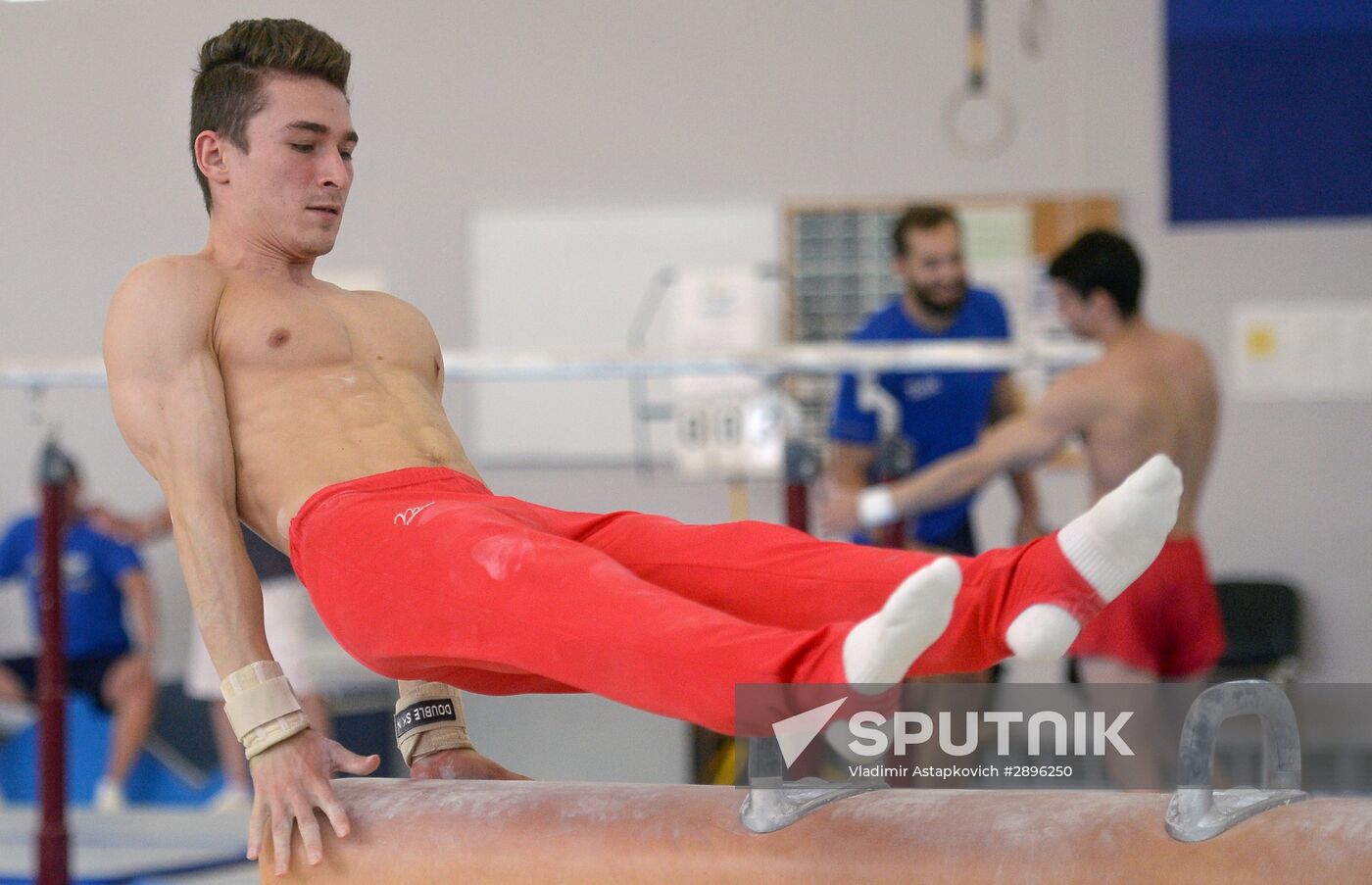 Artistic gymnastics. Russian national teams prepare for Olympics