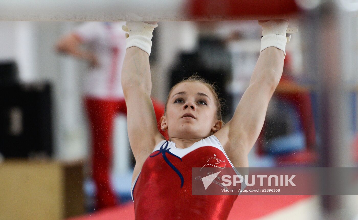 Artistic gymnastics. Russian national teams prepare for Olympics
