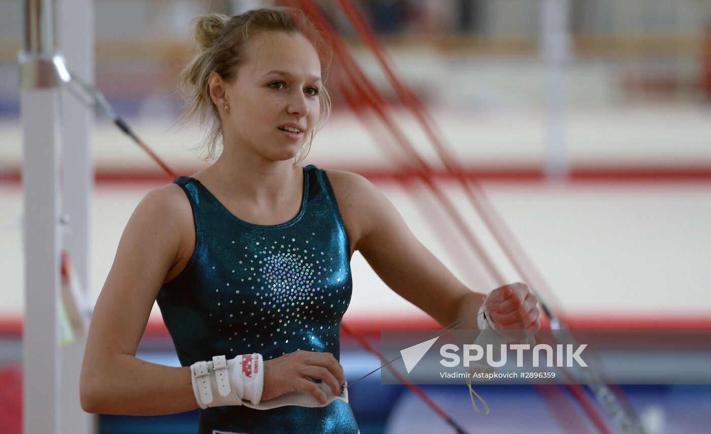 Artistic gymnastics. Russian national teams prepare for Olympics