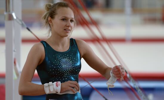 Artistic gymnastics. Russian national teams prepare for Olympics