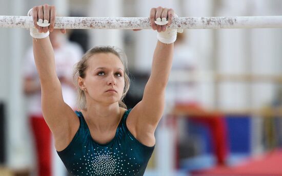 Artistic gymnastics. Russian national teams prepare for Olympics
