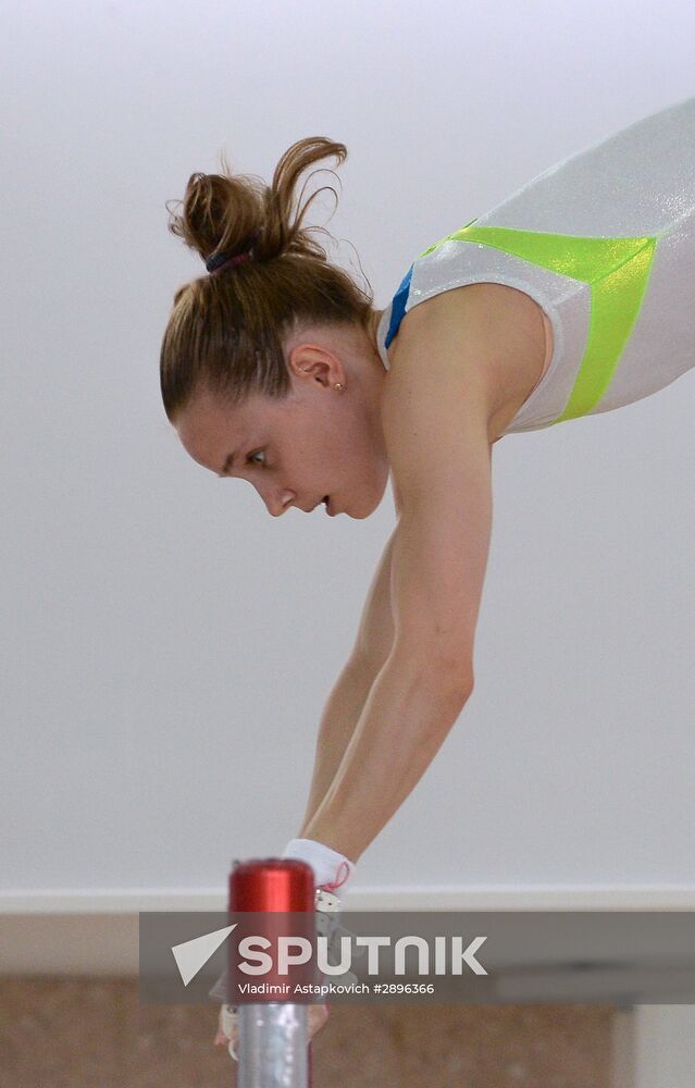 Artistic gymnastics. Russian national teams prepare for Olympics