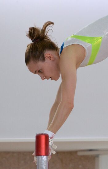 Artistic gymnastics. Russian national teams prepare for Olympics