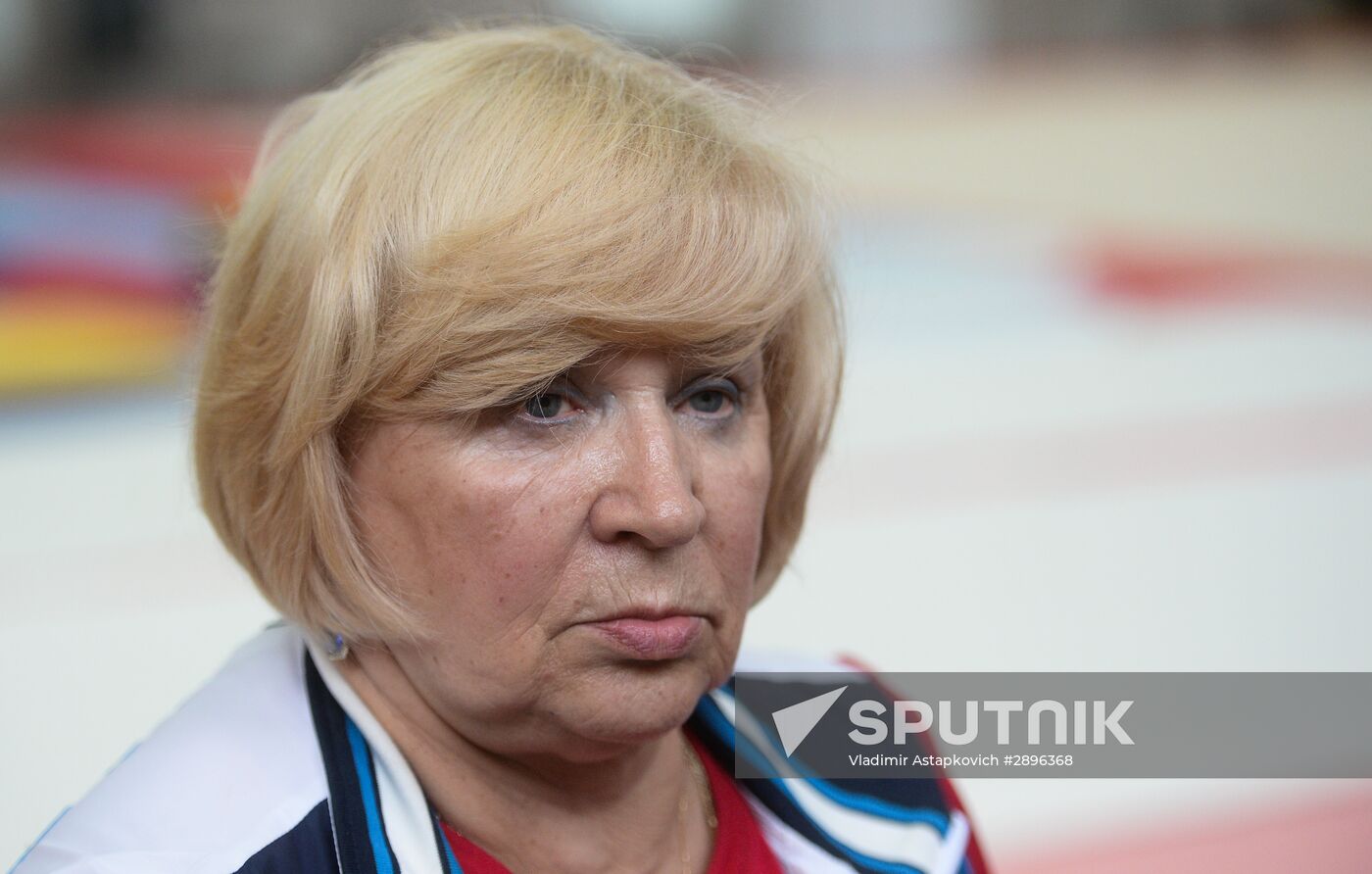 Artistic gymnastics. Russian national teams prepare for Olympics