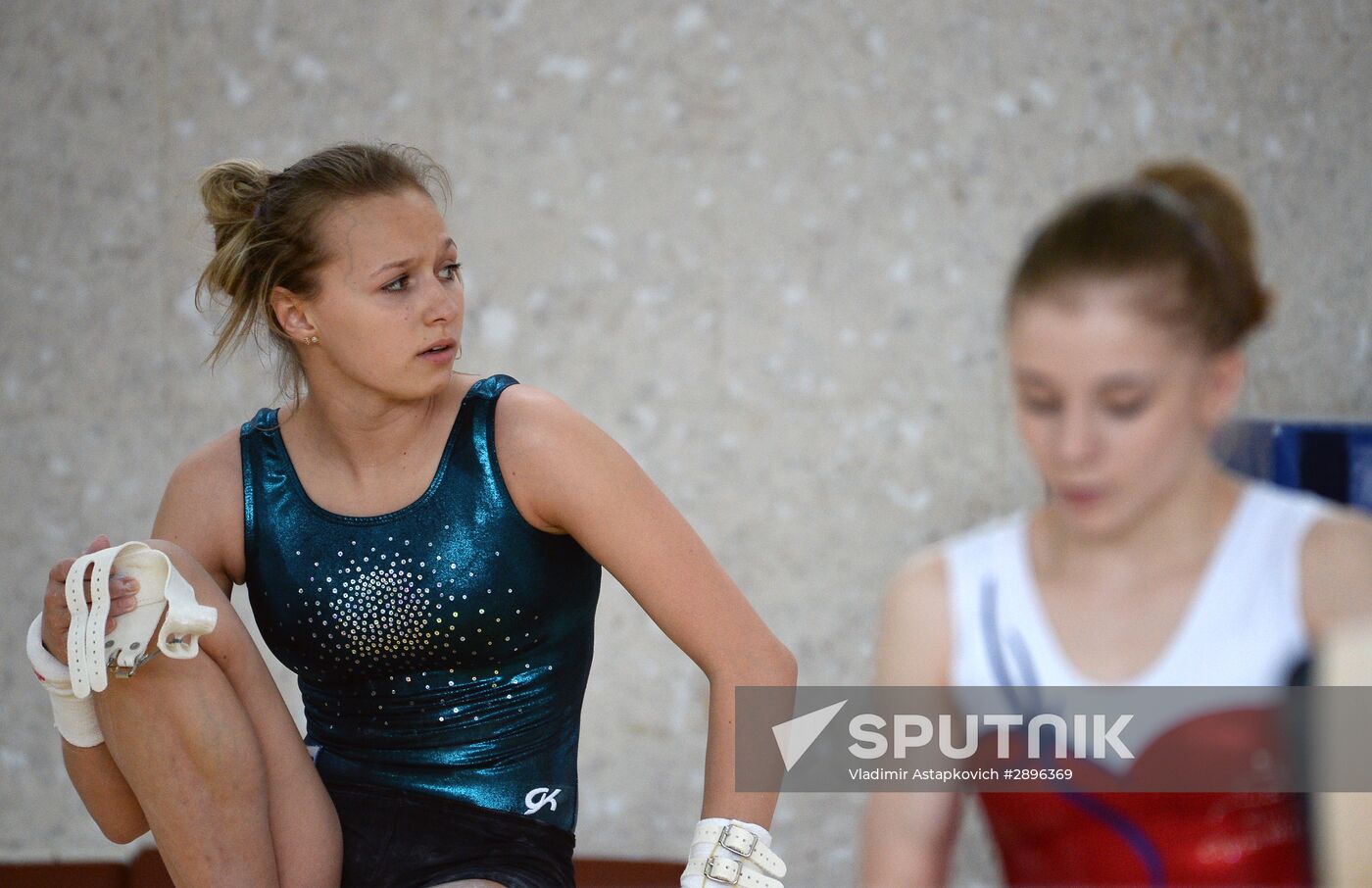 Artistic gymnastics. Russian national teams prepare for Olympics