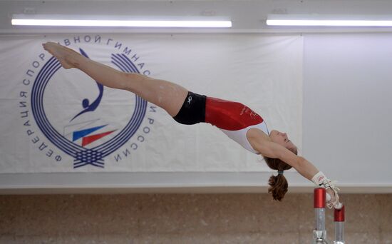 Artistic gymnastics. Russian national teams prepare for Olympics