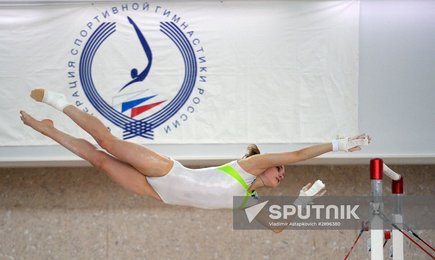 Artistic gymnastics. Russian national teams prepare for Olympics