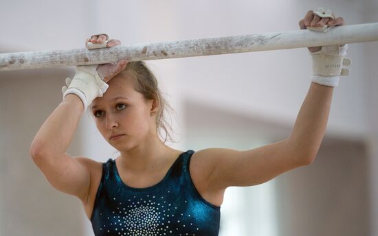 Artistic gymnastics. Russian national teams prepare for Olympics