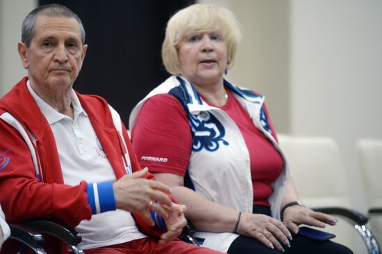 Artistic gymnastics. Russian national teams prepare for Olympics