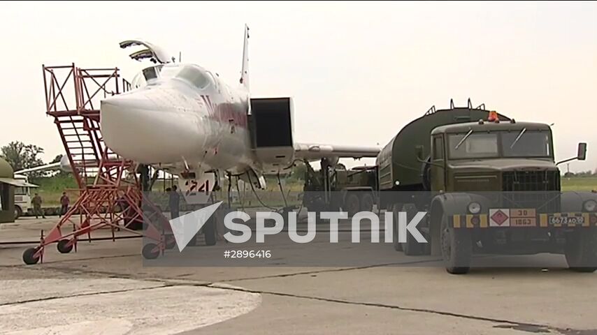 Bombing ISIS targets in Syria