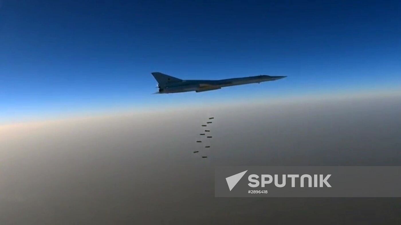 Bombing ISIS targets in Syria