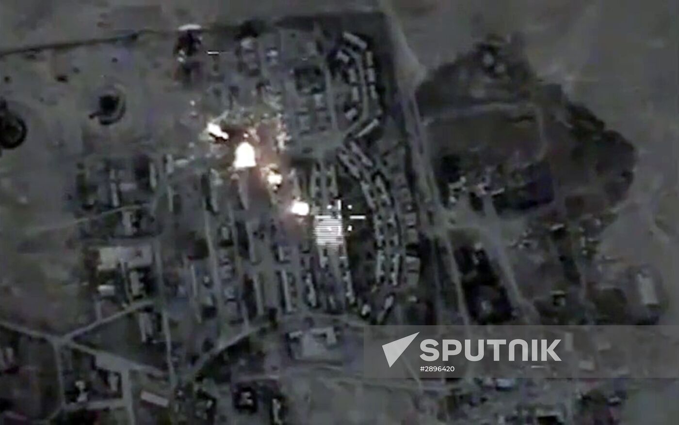 Bombing ISIS targets in Syria