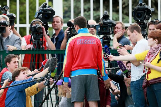 Russian Track and Field Cup. Day Two