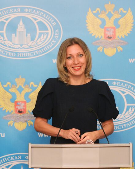 Press briefing by Russian Foreign Ministry Spokesperson Maria Zakharova