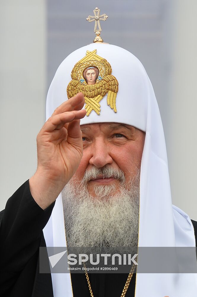 Patriarch Kirill of Moscow and All Russia visits Tatarstan. Day Two