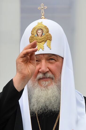 Patriarch Kirill of Moscow and All Russia visits Tatarstan. Day Two