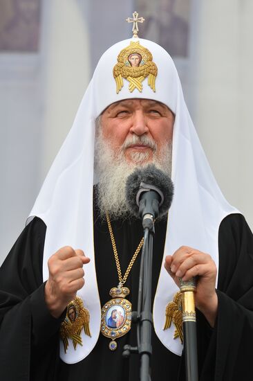 Patriarch Kirill of Moscow and All Russia visits Tatarstan. Day Two