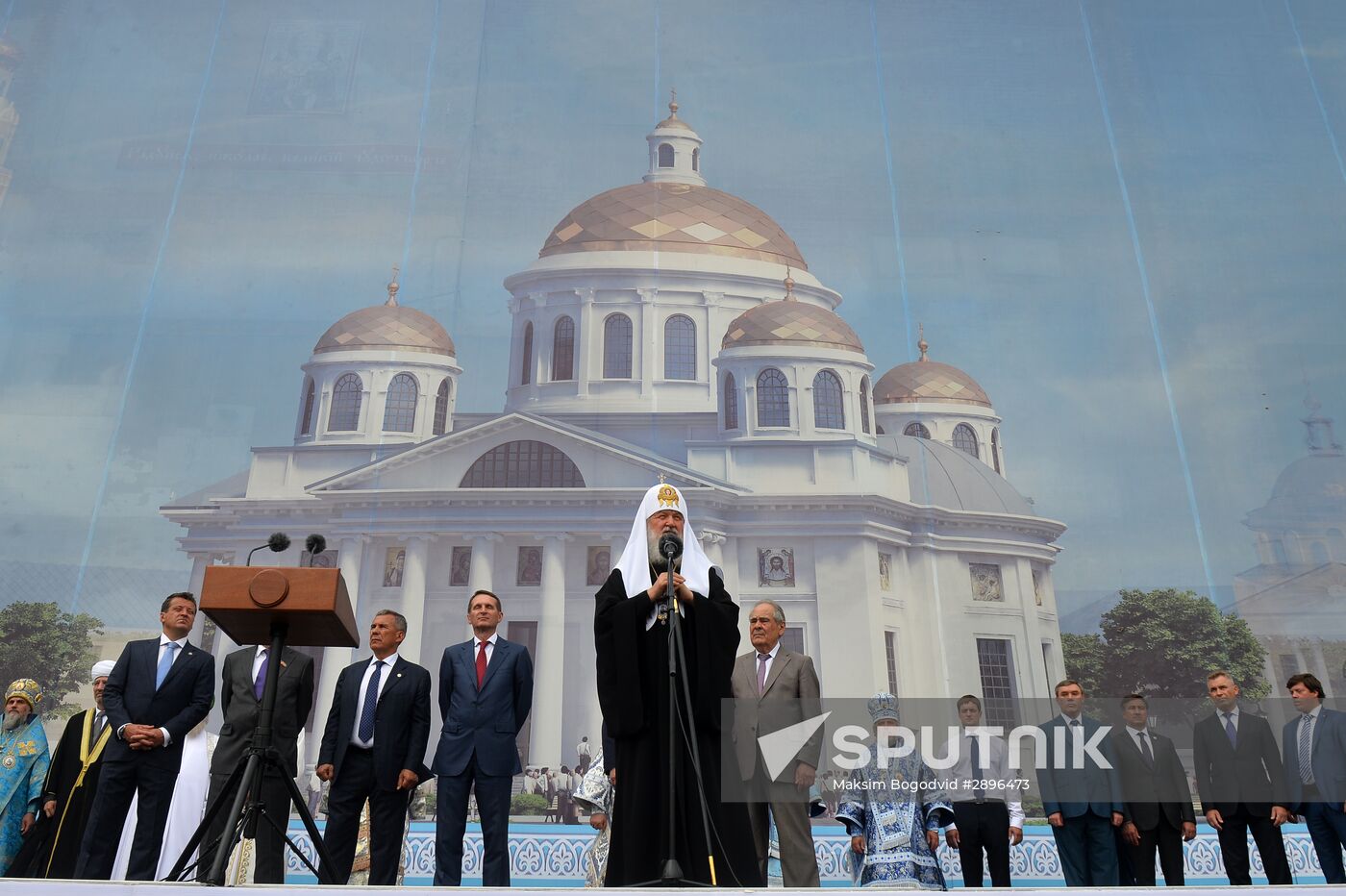 Patriarch Kirill of Moscow and All Russia visits Tatarstan. Day Two