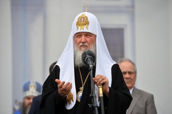 Patriarch Kirill of Moscow and All Russia visits Tatarstan. Day Two
