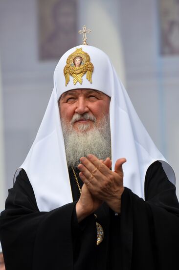 Patriarch Kirill of Moscow and All Russia visits Tatarstan. Day Two