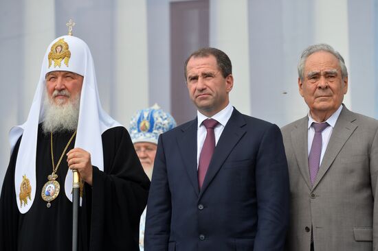 Patriarch Kirill of Moscow and All Russia visits Tatarstan. Day Two