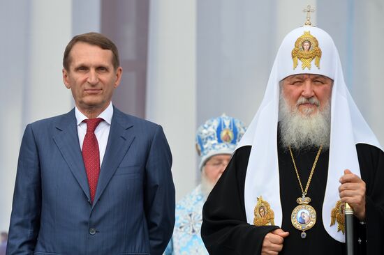 Patriarch Kirill of Moscow and All Russia visits Tatarstan. Day Two