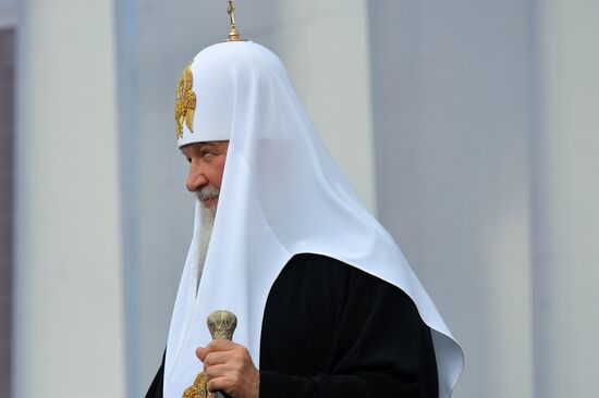 Patriarch Kirill of Moscow and All Russia visits Tatarstan. Day Two
