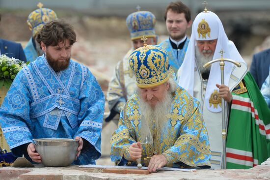 Patriarch Kirill of Moscow and All Russia visits Tatarstan. Day Two
