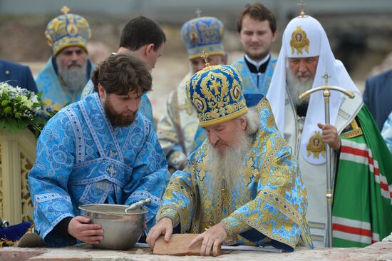 Patriarch Kirill of Moscow and All Russia visits Tatarstan. Day Two